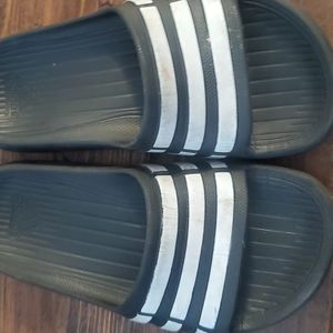 Adidas slides boys size 12K